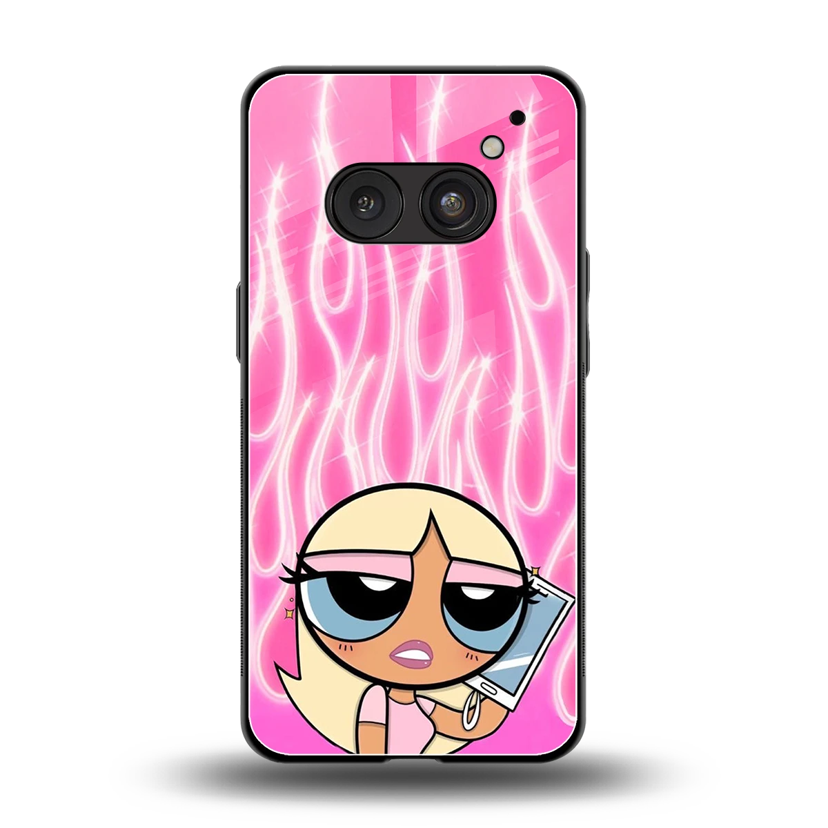 Chic Blaze back phone cover | glass case for nothing phone 2a plus