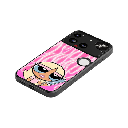 Chic Blaze stylish phone case for nothing phone 3 | glossy glass and slim fit