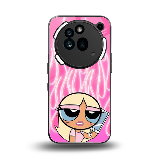 Chic Blaze back phone cover | glass case for nothing phone 3a pro