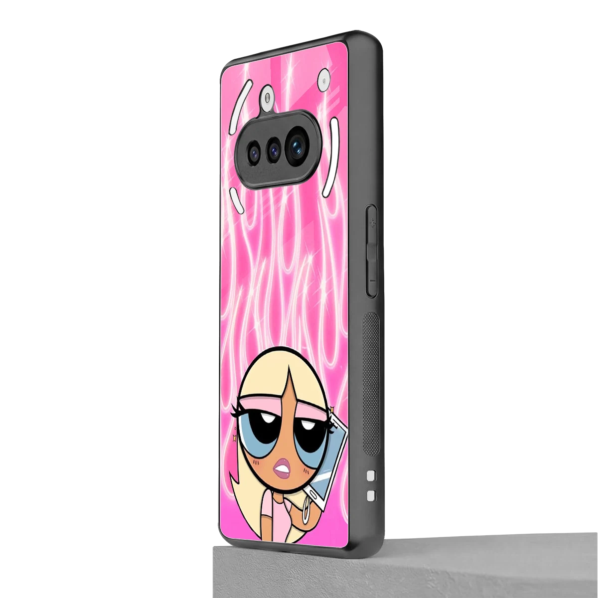 Chic Blaze nothing phone 3a mobile cover | shockproof glass phone case