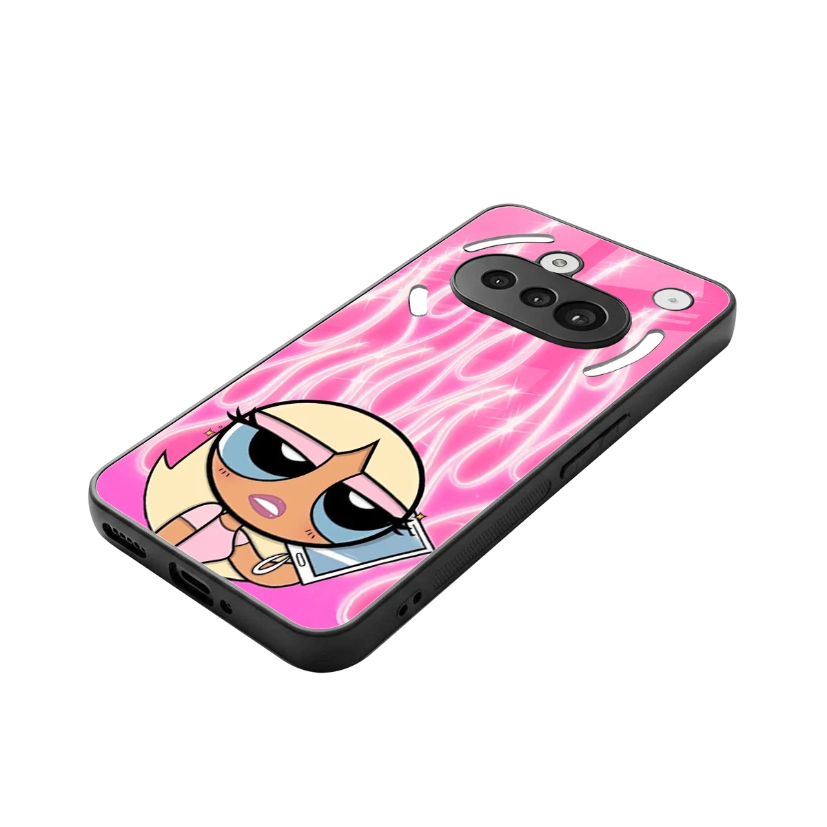 Chic Blaze stylish phone case for nothing phone 3a | glossy glass and slim fit