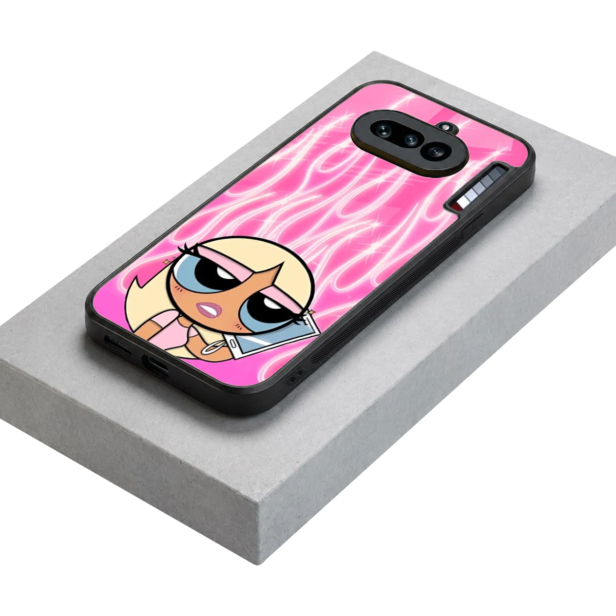 Chic Blaze stylish phone case for nothing phone 4a | glossy glass and slim fit