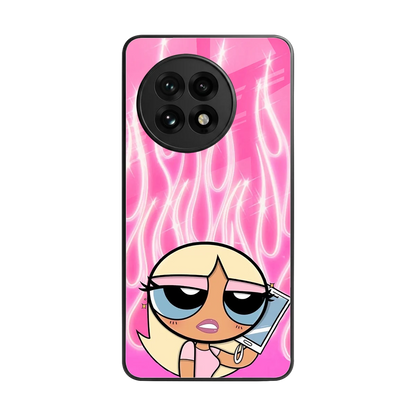Chic Blaze back phone cover | glass case for oneplus 13r
