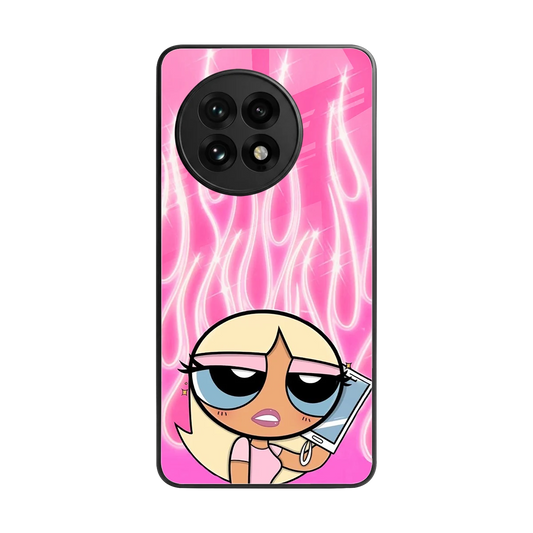 Chic Blaze back phone cover | glass case for oneplus 13r