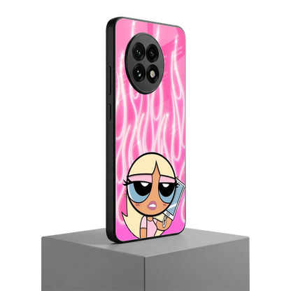 Chic Blaze oneplus 13r mobile cover | shockproof glass phone case