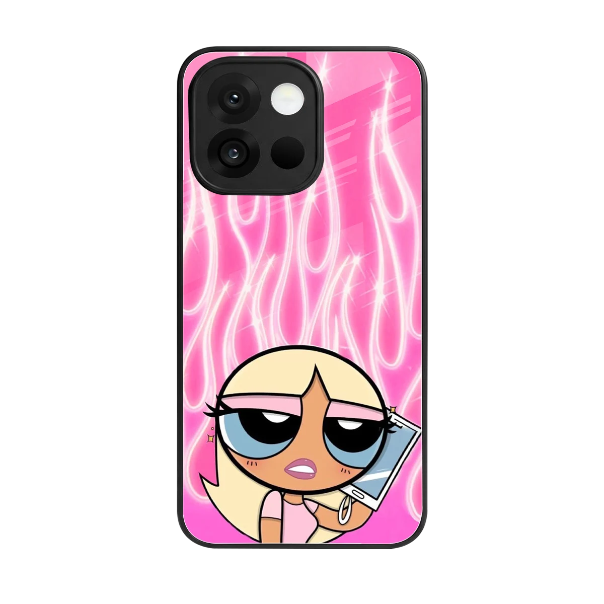 Chic Blaze back phone cover | glass case for oneplus 13s