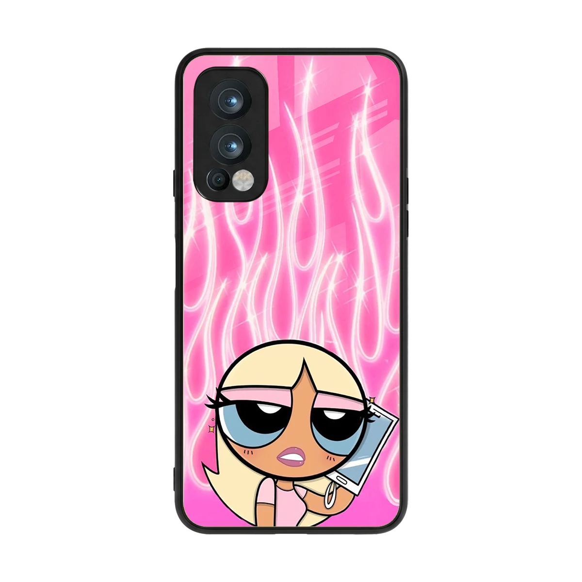 Chic Blaze back phone cover | glass case for oneplus nord 2