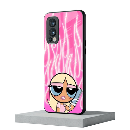 Chic Blaze oneplus nord 2 mobile cover | shockproof glass phone case
