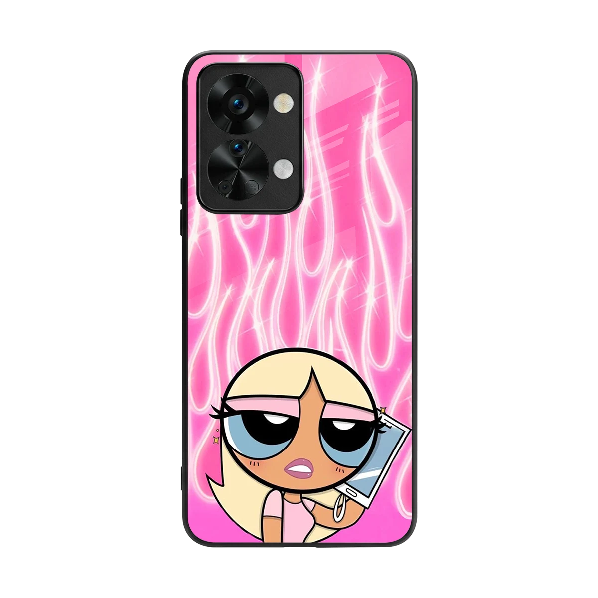 Chic Blaze back phone cover | glass case for oneplus nord 2t