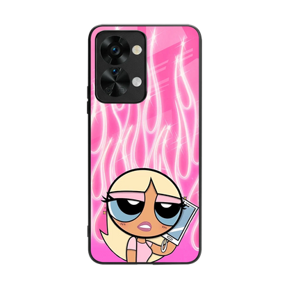 Chic Blaze back phone cover | glass case for oneplus nord 2t