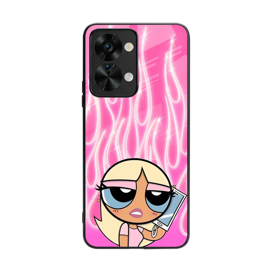 Chic Blaze back phone cover | glass case for oneplus nord 2t