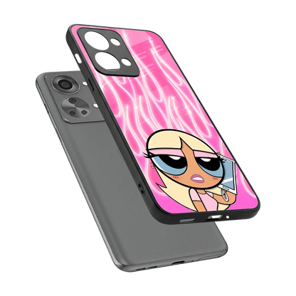Chic Blaze sleek oneplus nord 2t cover with tempered glass back and TPU edges