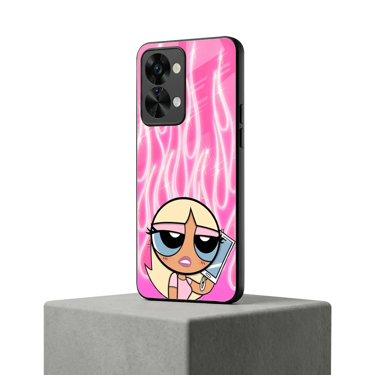 Chic Blaze oneplus nord 2t mobile cover | shockproof glass phone case