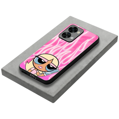Chic Blaze stylish phone case for oneplus nord 2t | glossy glass and slim fit