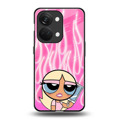 Chic Blaze back phone cover | glass case for oneplus nord 3