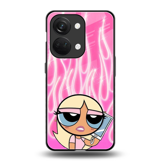 Chic Blaze back phone cover | glass case for oneplus nord 3