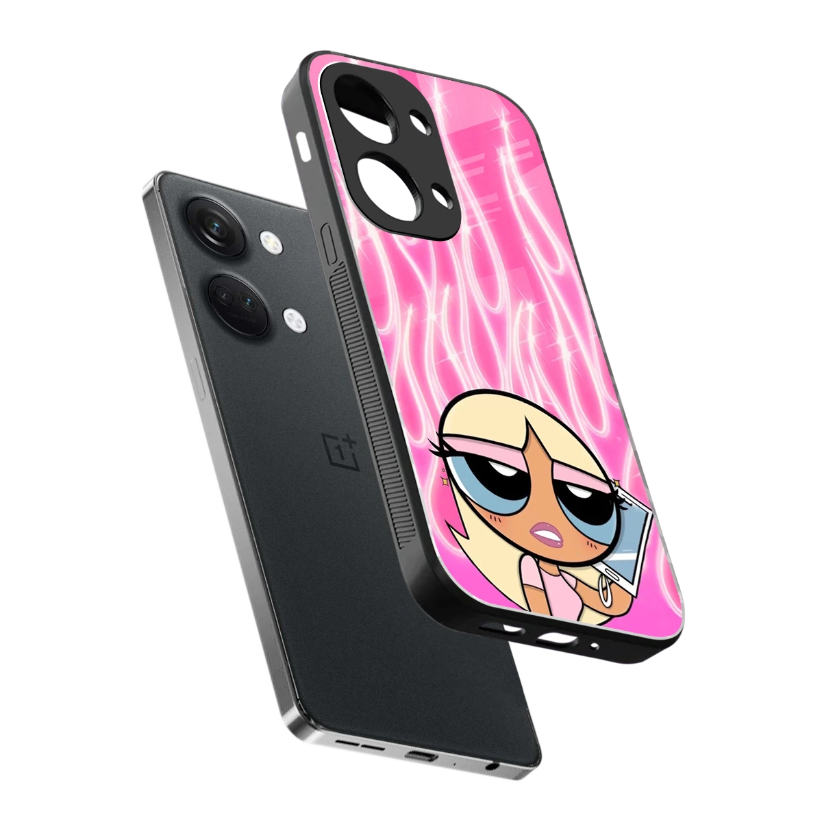 Chic Blaze sleek oneplus nord 3 cover with tempered glass back and TPU edges