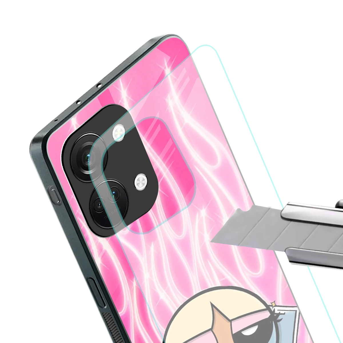 Chic Blaze stylish phone case for oneplus nord 3 | glossy glass and slim fit