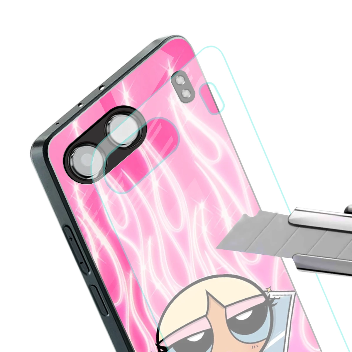 Chic Blaze stylish phone case for oneplus nord 4 | glossy glass and slim fit