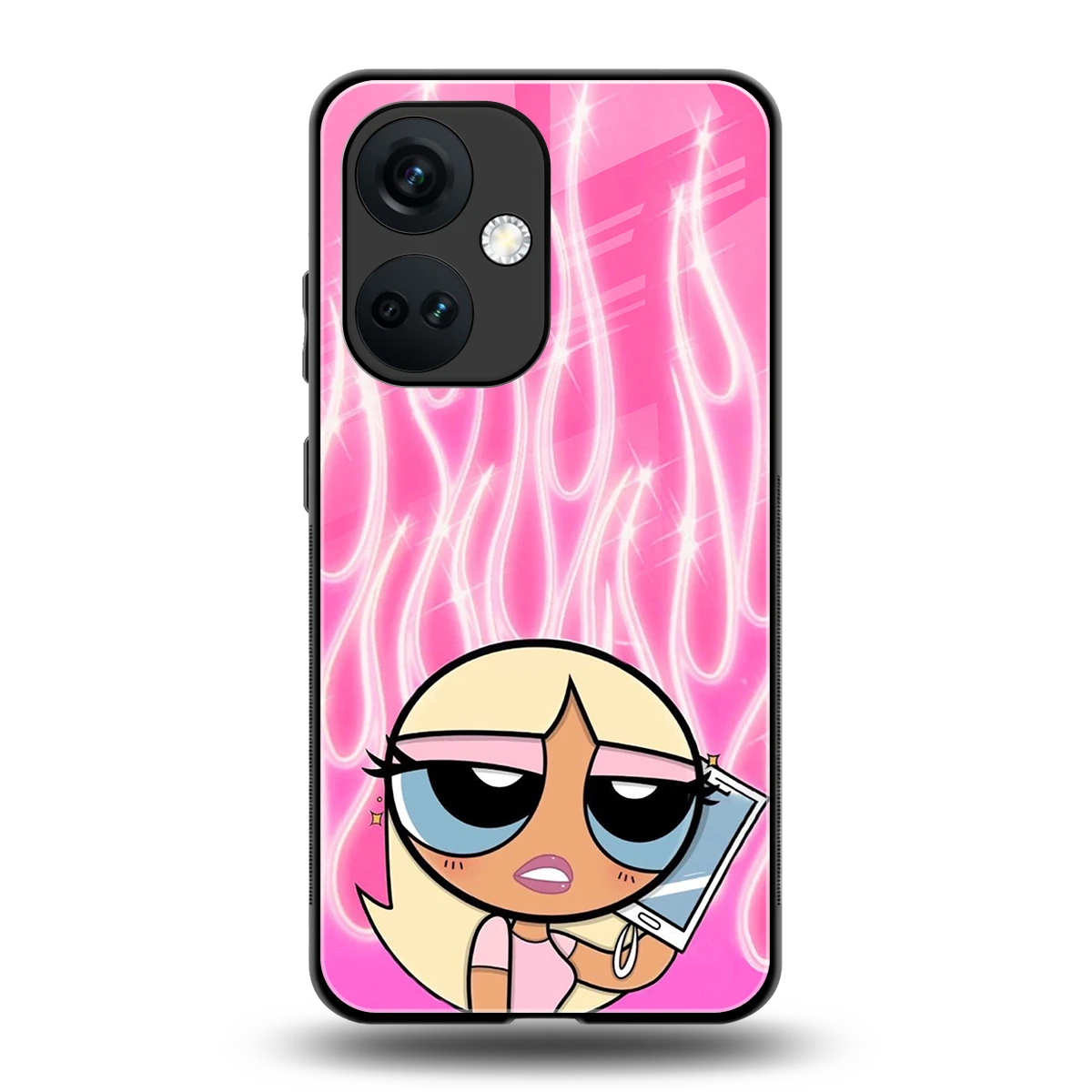 Chic Blaze back phone cover | glass case for oneplus nord ce 3