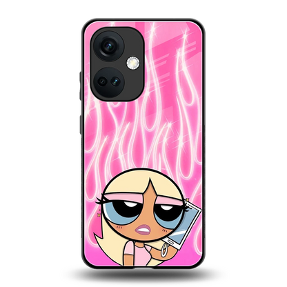 Chic Blaze back phone cover | glass case for oneplus nord ce 3