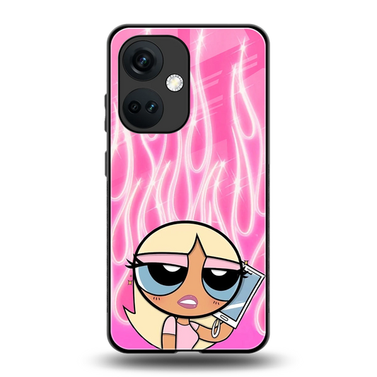 Chic Blaze back phone cover | glass case for oneplus nord ce 3