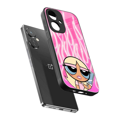 Chic Blaze sleek oneplus nord ce 3 cover with tempered glass back and TPU edges