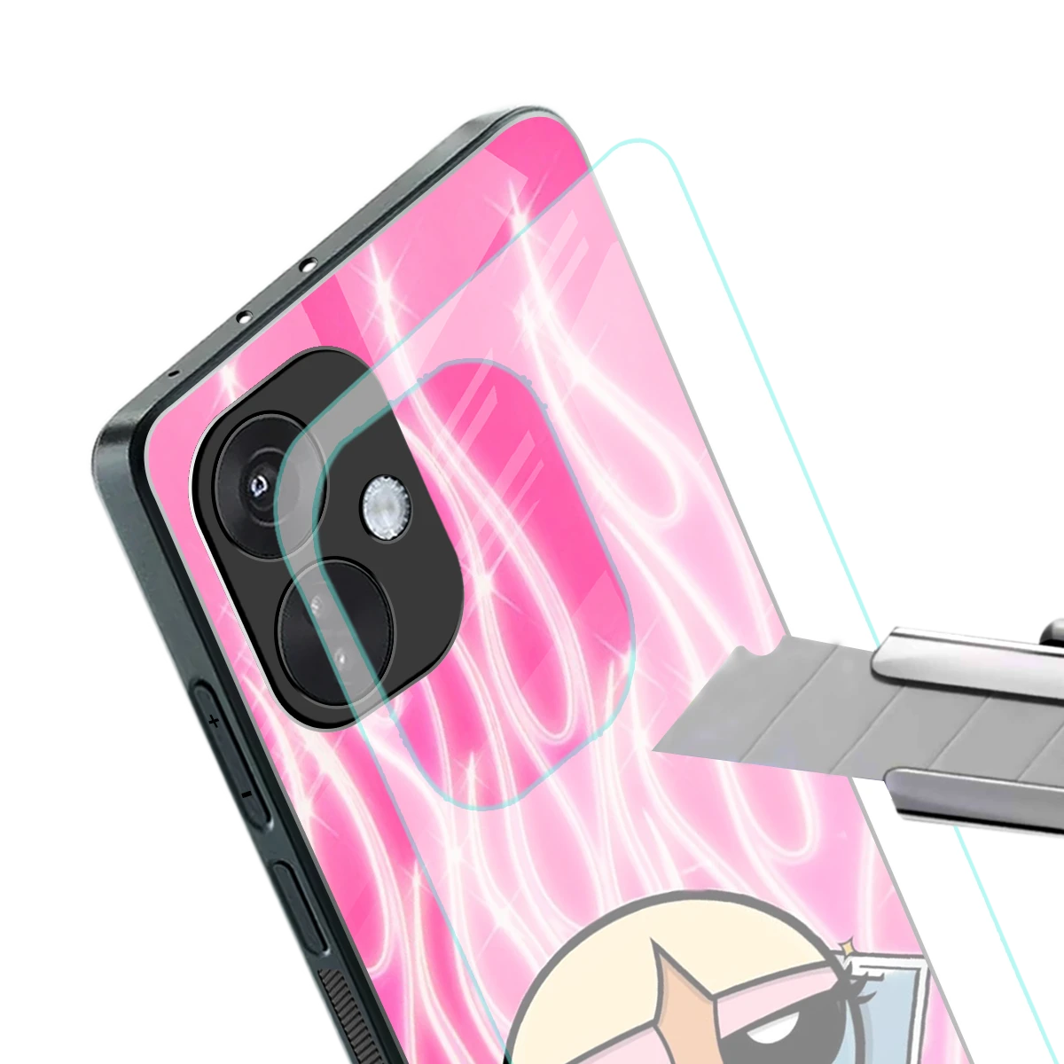 Chic Blaze stylish phone case for oneplus nord ce 3 | glossy glass and slim fit