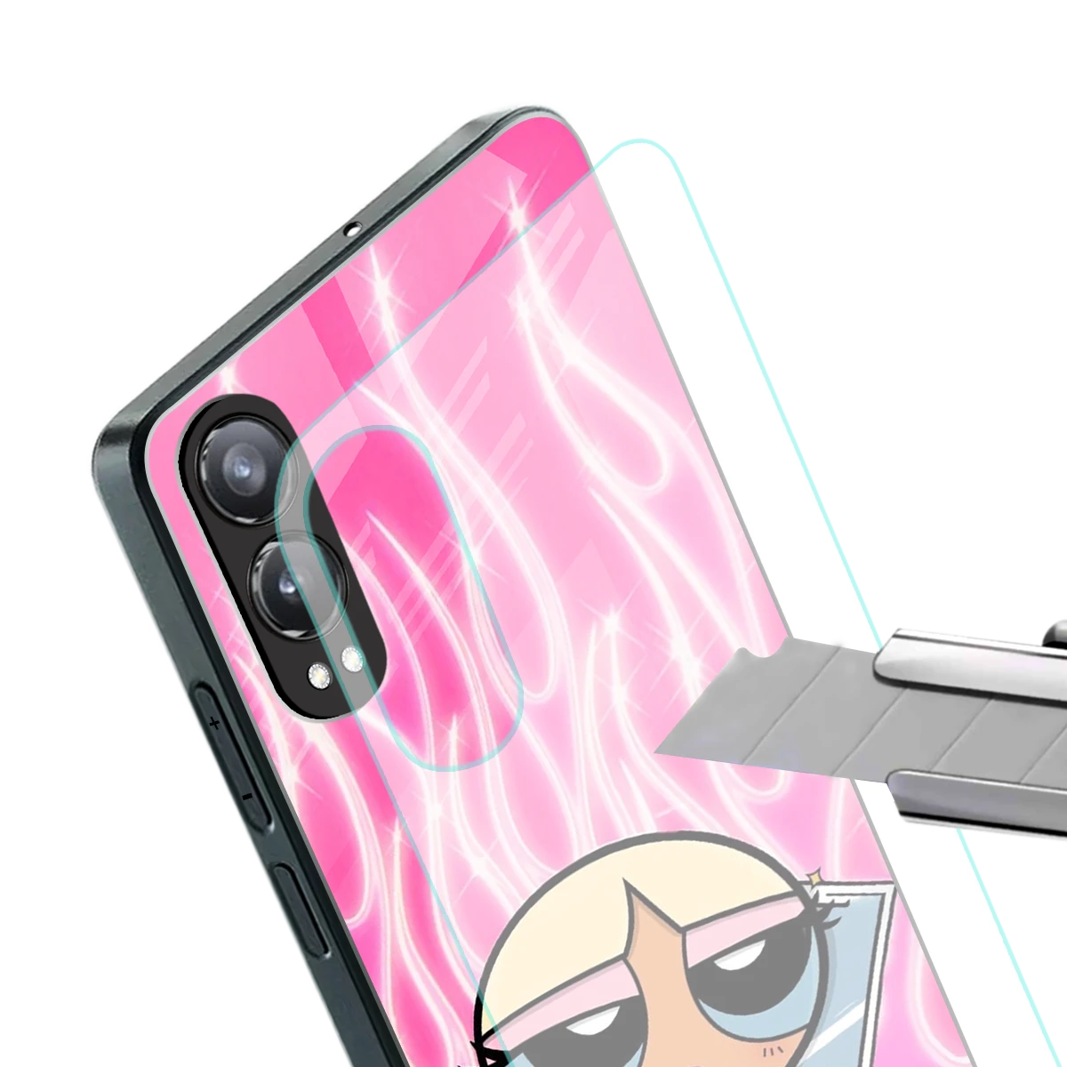 Chic Blaze stylish phone case for oneplus nord ce 4 lite | glossy glass and slim fit