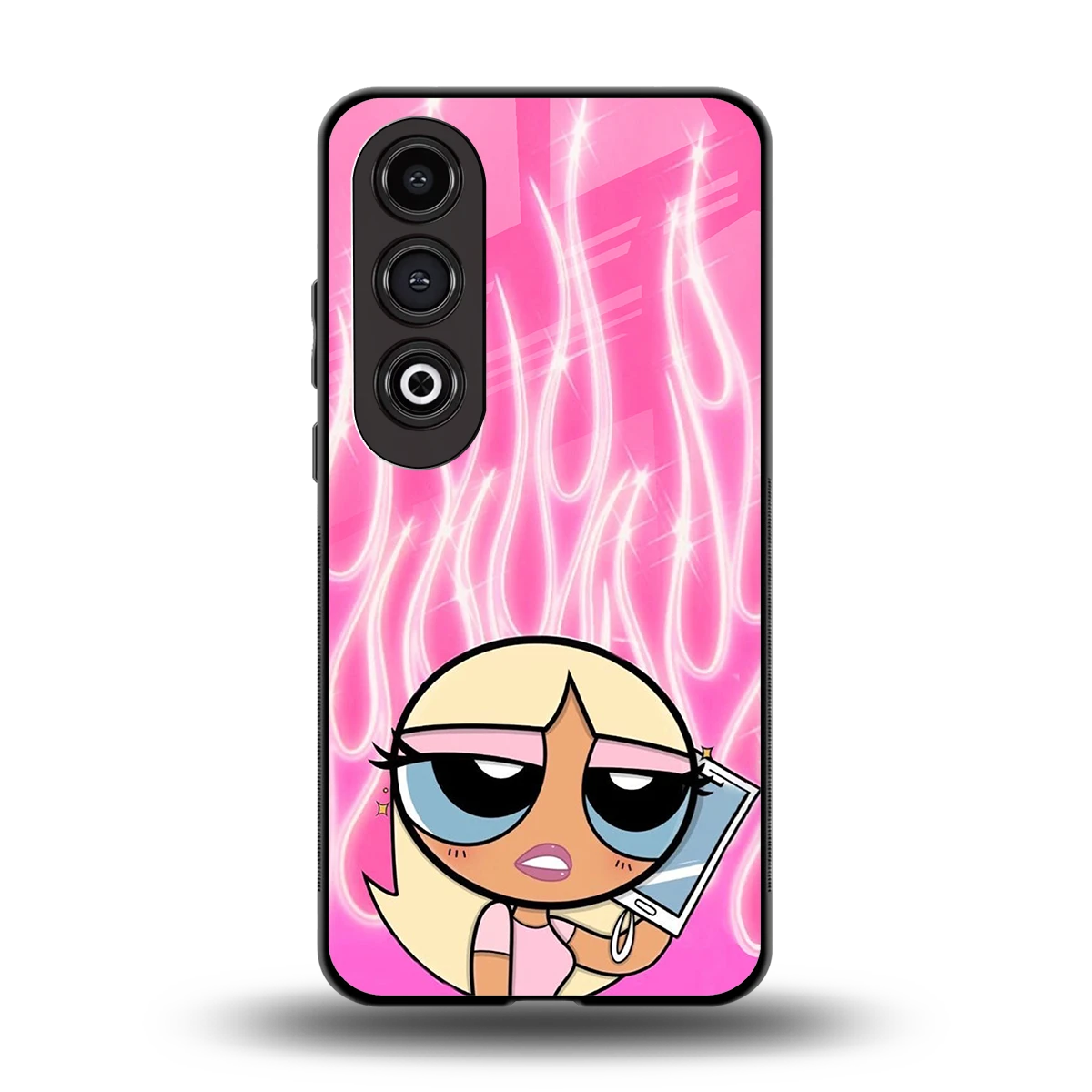 Chic Blaze back phone cover | glass case for oneplus nord ce 4