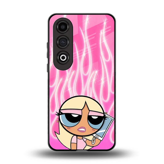 Chic Blaze back phone cover | glass case for oneplus nord ce 4
