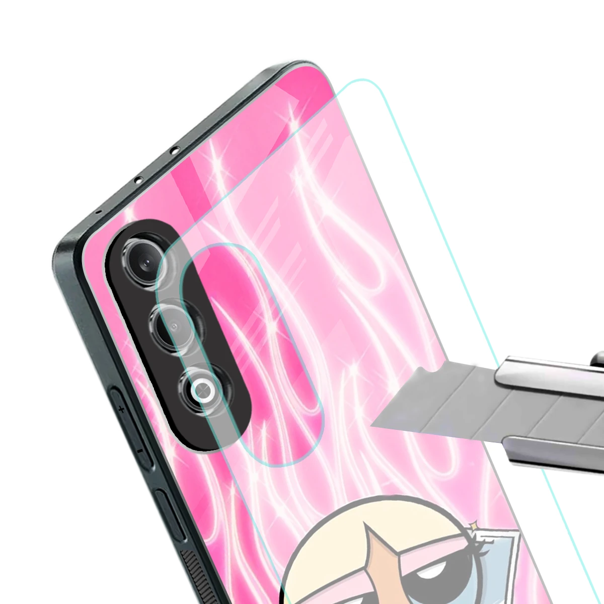 Chic Blaze stylish phone case for oneplus nord ce 4 | glossy glass and slim fit