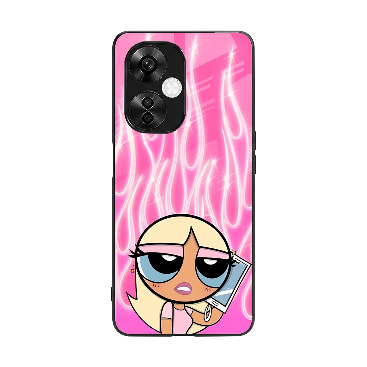 Chic Blaze back phone cover | glass case for oneplus nord ce 3 lite