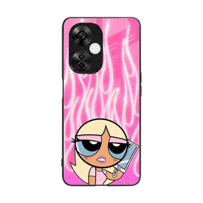 Chic Blaze back phone cover | glass case for oneplus nord ce 3 lite