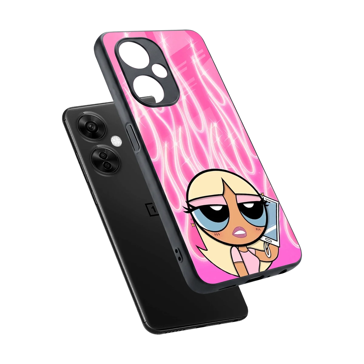 Chic Blaze sleek oneplus nord ce 3 lite cover with tempered glass back and TPU edges
