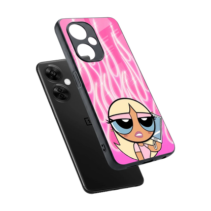Chic Blaze sleek oneplus nord ce 3 lite cover with tempered glass back and TPU edges