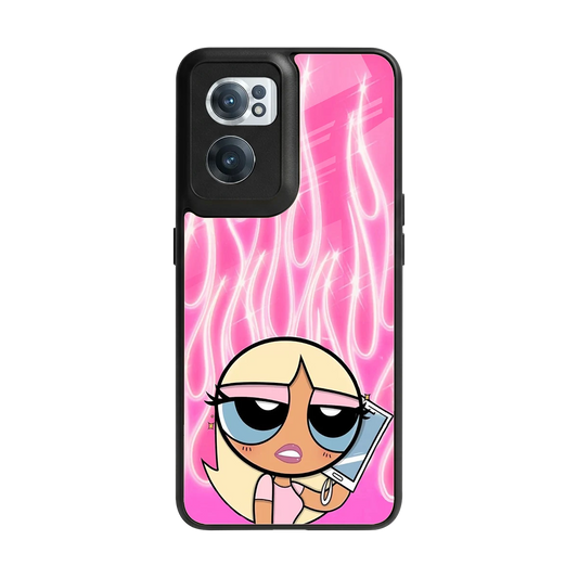 Chic Blaze back phone cover | glass case for oneplus nord ce 2