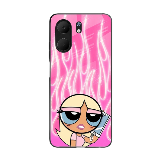 Chic Blaze back phone cover | glass case for oppo a5x 5g