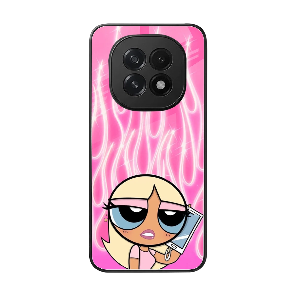 Chic Blaze back phone cover | glass case for oppo f29 5g