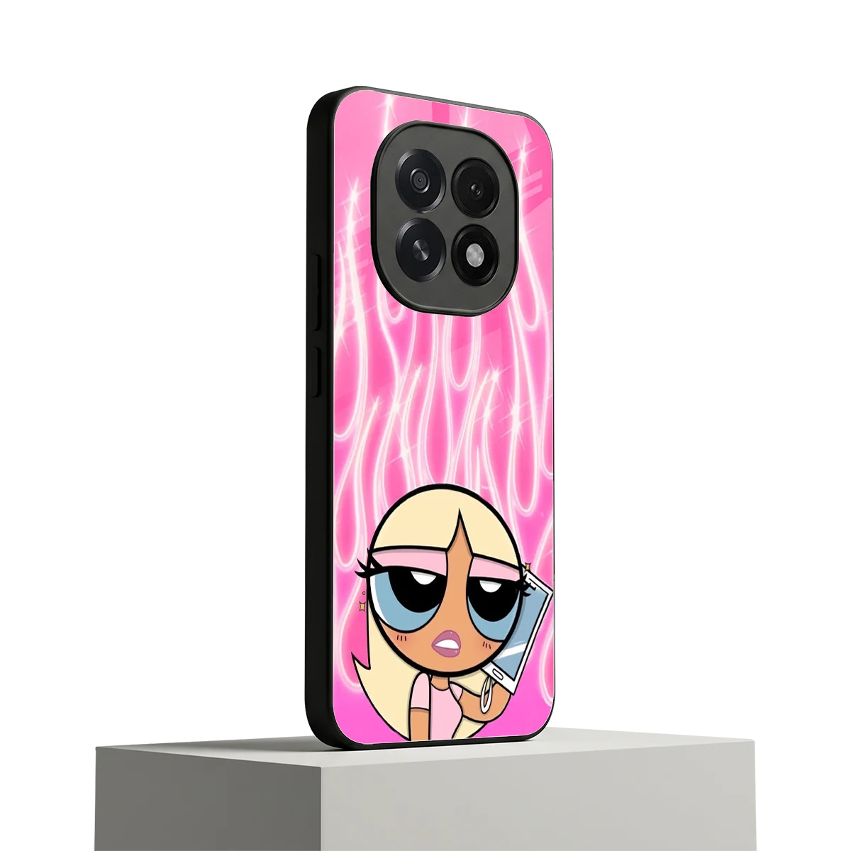 Chic Blaze oppo f29 5g mobile cover | shockproof glass phone case
