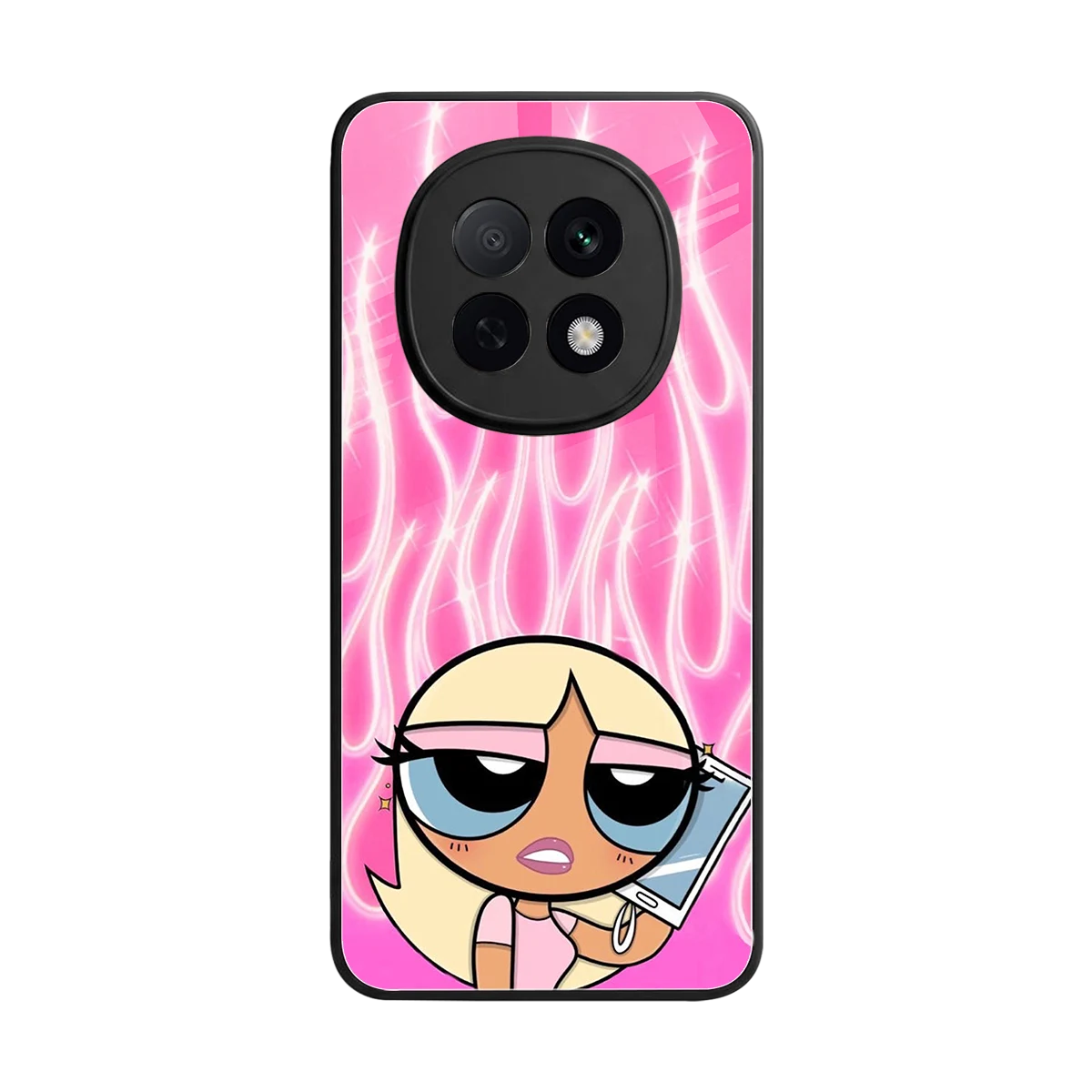 Chic Blaze back phone cover | glass case for oppo f29 pro 5g
