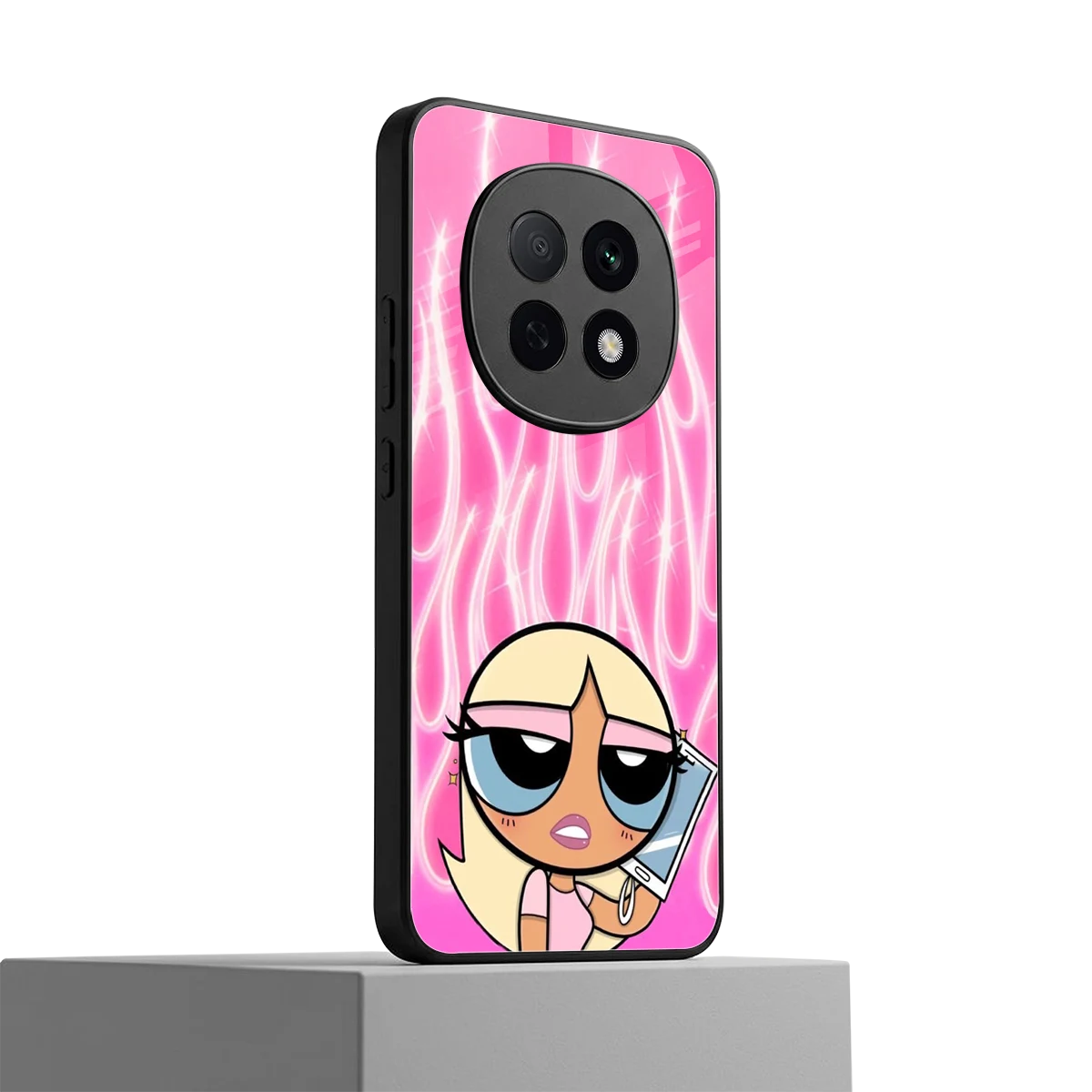 Chic Blaze oppo f29 pro 5g mobile cover | shockproof glass phone case