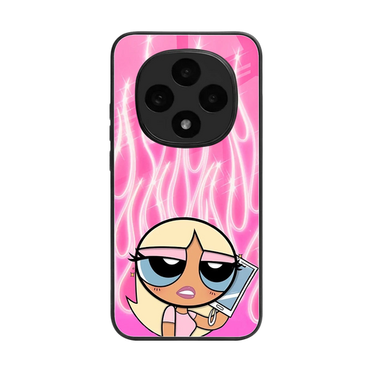 Chic Blaze back phone cover | glass case for oppo f31 pro 5g