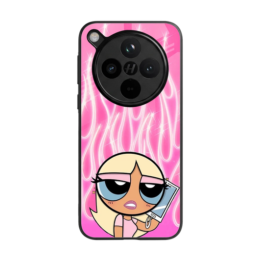 Chic Blaze back phone cover | glass case for oppo find x8