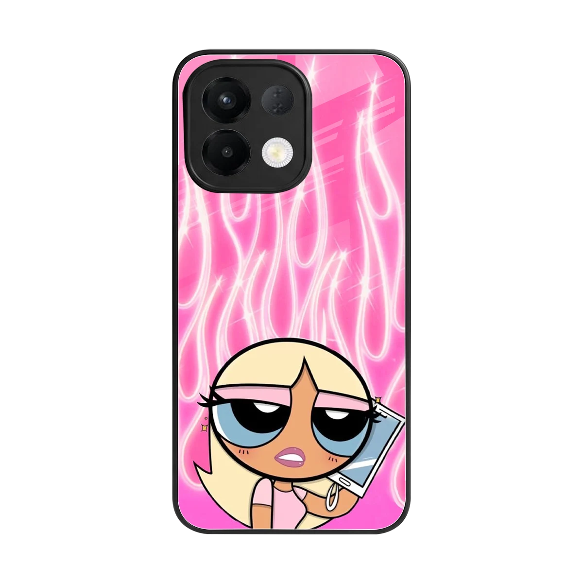 Chic Blaze back phone cover | glass case for oppo k13 5g