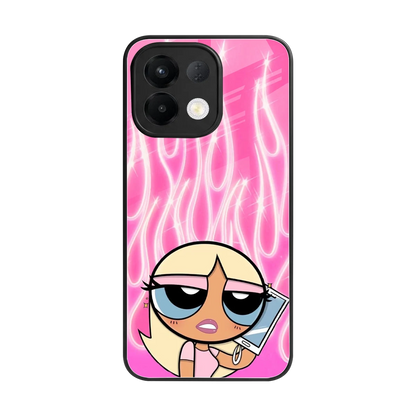 Chic Blaze back phone cover | glass case for oppo k13 5g