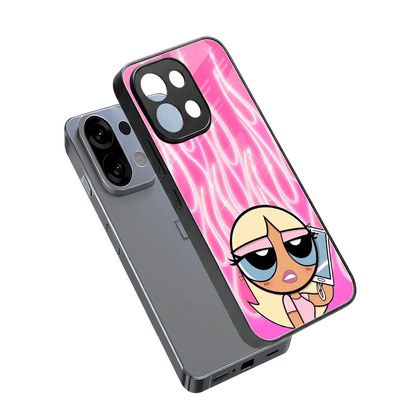 Chic Blaze sleek oppo k13 5g cover with tempered glass back and TPU edges