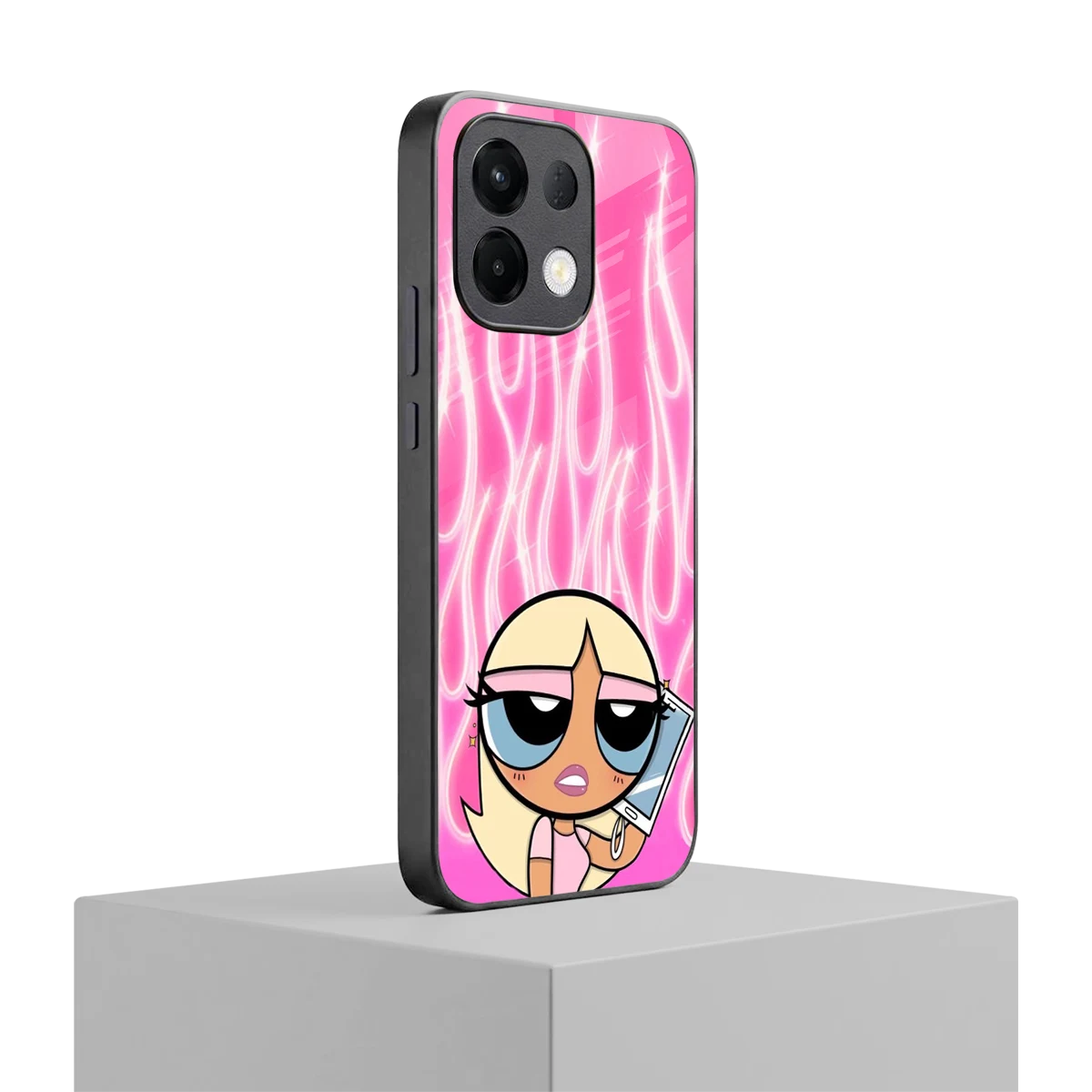 Chic Blaze oppo k13 5g mobile cover | shockproof glass phone case
