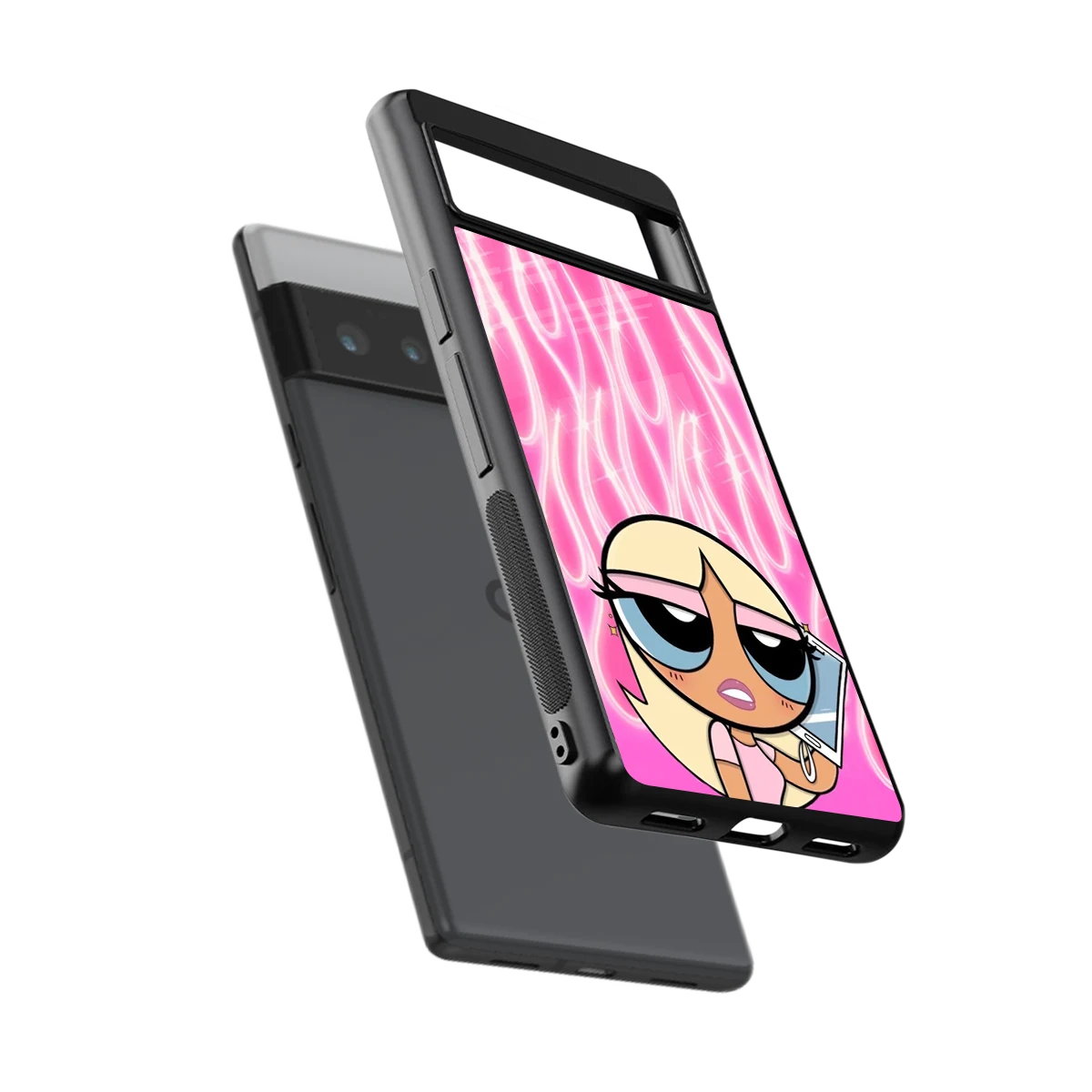 Chic Blaze sleek google pixel 6 pro cover with tempered glass back and TPU edges