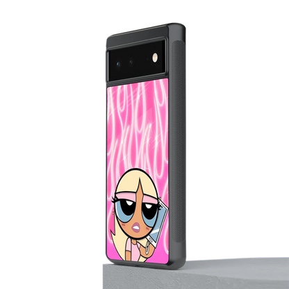 Chic Blaze stylish phone case for google pixel 6 | glossy glass and slim fit